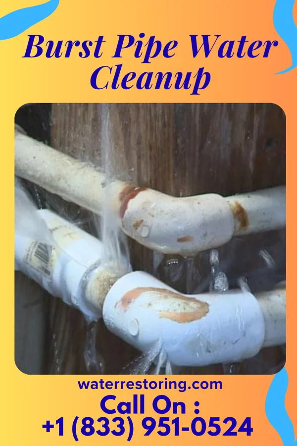 Burst Pipe Water Cleanup in Fairfax, OK